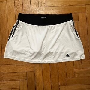 Adidas Black and White Tennis Skirt